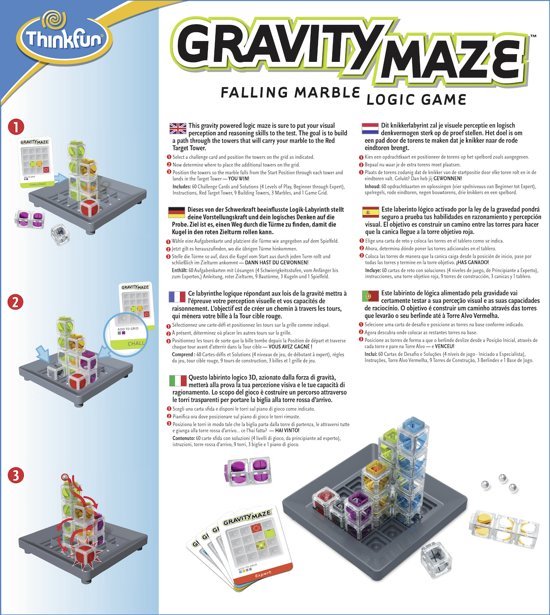ThinkFun Gravity Maze - Breinbreker - ThinkFun