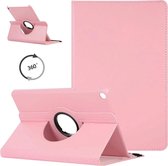Case2go - Tablet hoes geschikt voor Samsung Galaxy Tab A7 - Draaibare Book Case Cover - 10.4 inch - Roze