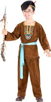 dressforfun - jongenskostuum indiaan kleine berenpoot 128 (8-10y) - verkleedkleding kostuum halloween verkleden feestkleding carnavalskleding carnaval feestkledij partykleding - 30