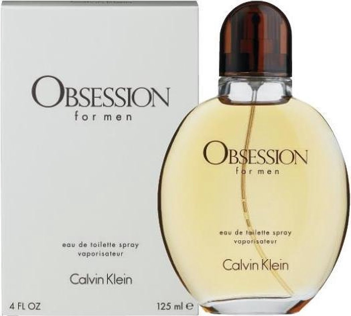 bol.com | Calvin Klein Obsession 125 ml - Eau de Toilette - Herenparfum