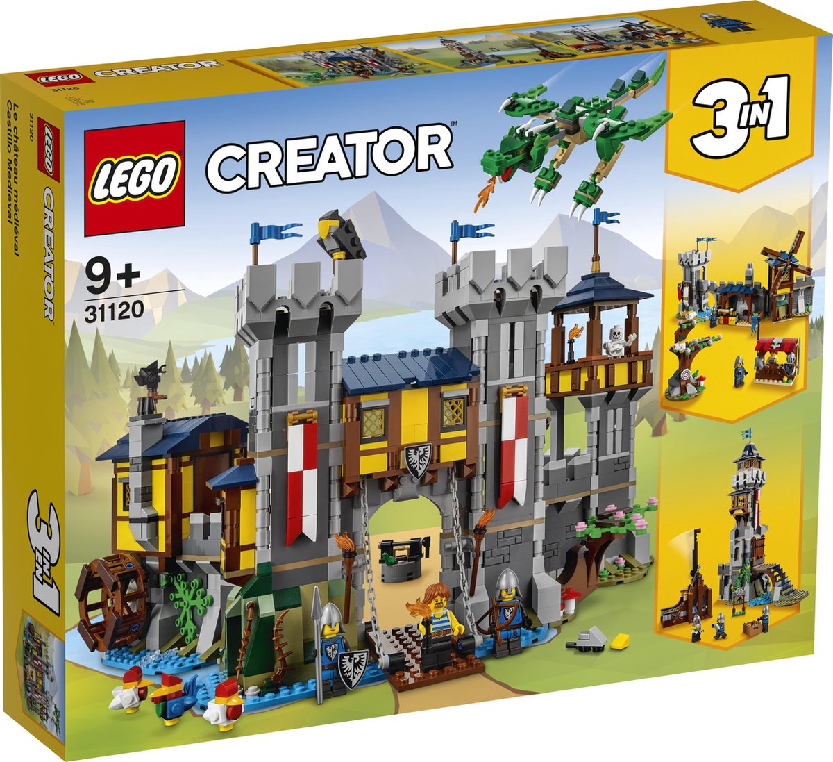 wees gegroet privaat Integraal LEGO Creator Middeleeuws Kasteel - 31120 | bol.com