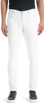 Purewhite - Jone 682 - Heren Skinny Fit   Jeans  - Wit - Maat 30