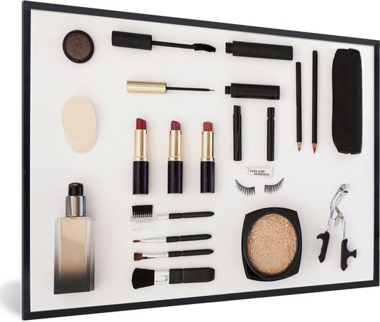 Set de Maquillage cadre photo noir sans passe partout