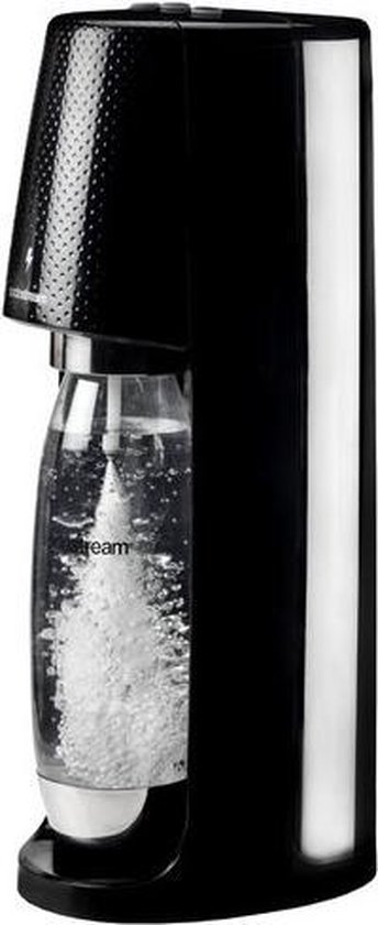 SodaStream Spirit One Touch - zwart - elektrisch bruiswatertoestel - incl koolzuurcilinder - SodaStream
