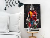Doe-het-zelf op canvas schilderen - Buddha in Colours-40x60