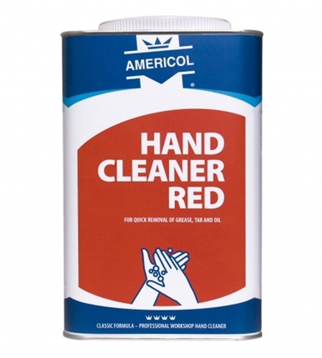 Americol handcleaner rood 4,5L - handzeep - Garage zeep