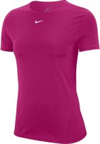 Nike Pro Short-Sleeve Women Fireberry - XL