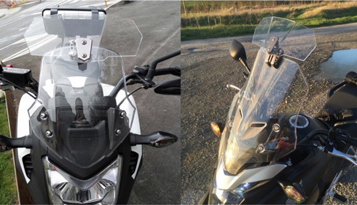 GIVI Universeel windscherm A34 - Universele windschermen voor de GIVI Universeel windscherm A34 - Universele windschermen voor de