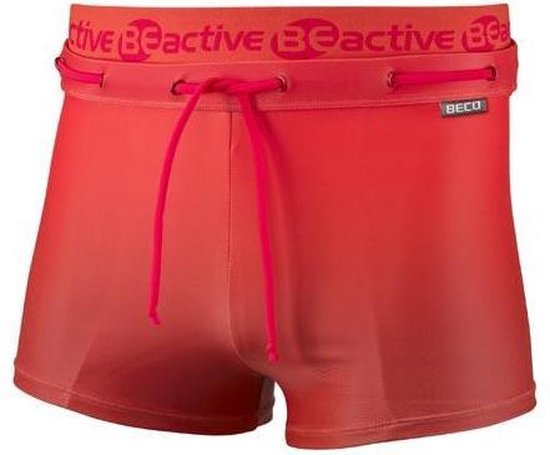 Boxer De Bain Beco Beactive Homme Polyamide/Elasthanne Rouge Taille Xs