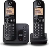 Panasonic KX-TGC222BLB telefoon DECT-telefoon Nummerherkenning Zwart