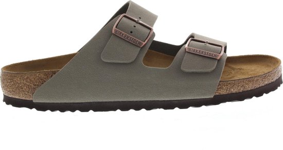 Birkenstock Arizona BFBC Stone Narrow Heren Slippers - Stone - Maat 46 |  bol.com