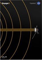 Voyager 2: Interstellar Space Gold, NASA/JPL - Foto op Forex - 90 x 120 cm