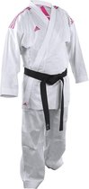 adidas Karatepak K220KF Kumite Fighter Wit/Roze Maat 140