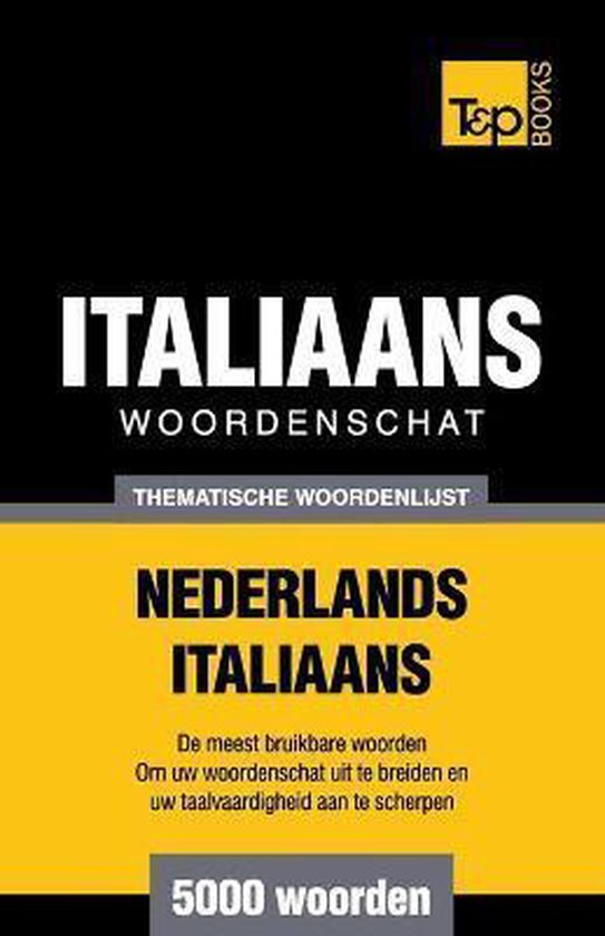 Dutch Collection- Thematische woordenschat Nederlands-Italia ... - cover