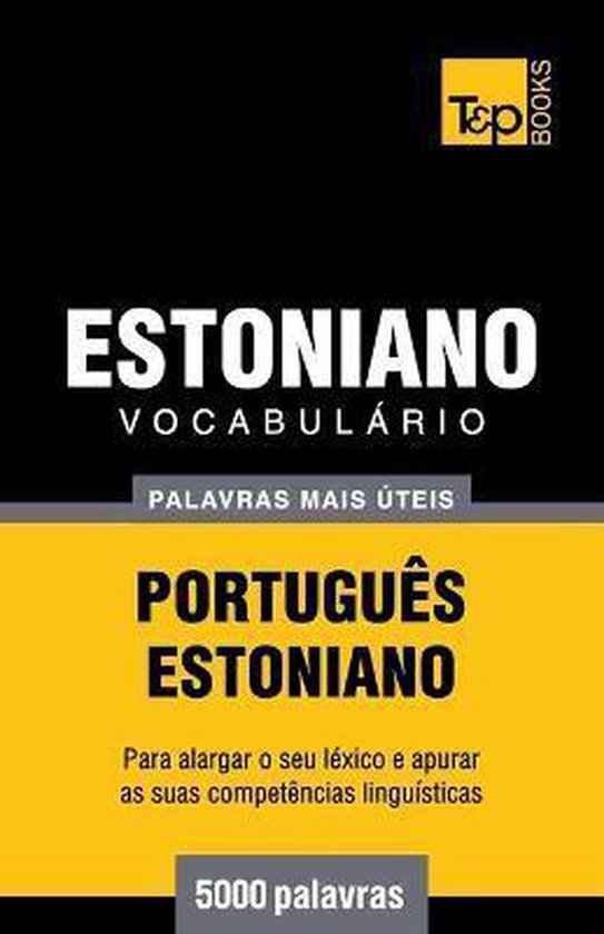 European Portuguese Collection- Vocabulário Português-Esto ... - cover