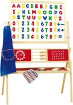 Roba School-/tekenbord Magnetisch 83 X 124 Cm Hout 93-delig