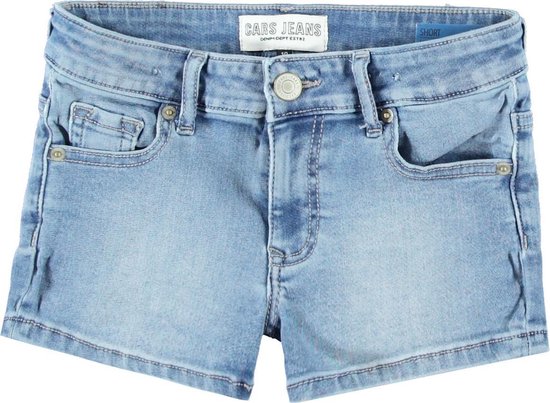 Cars jeans short meisjes - bleached used - Noalin - maat 128 | bol.com