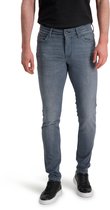 Purewhite - Jone 160 Skinny Heren Skinny Fit Jeans - Blauw - Maat 30