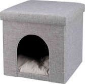 Trixie relax-iglo alois grijs - 40x40x6 cm - 1 stuks
