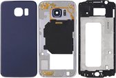 Volledige behuizing Cover (voorkant behuizing LCD Frame Bezel Plate + Back Plate behuizing Camera Lens Panel + Battery Back Cover) voor Galaxy S6 / G920F (blauw)