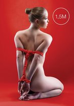 Japanese Mini Rope - 1,5m - Red - Bondage Toys - Valentine & Love Gifts