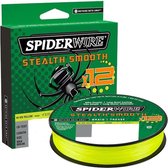 SpiderWire Stealth Smooth 12 Braid Hi-Vis - Yellow - 0.23mm - 23.6kg - 150m - Gevlochten Lijn - Geel