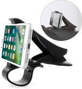 GadgetBay Universal Smartphone Holder Car Phone Clamp Grip - iPhone Samsung - Noir