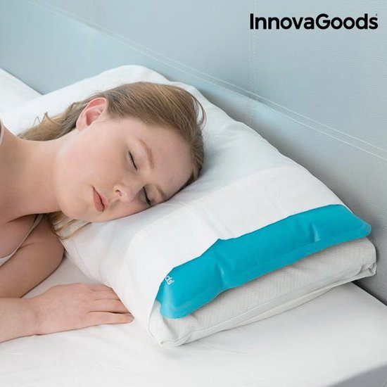 Innovagoods - Verkoelend hoofdkussen - Hervulbaar kussen voor slaapkamer -  Koel slapen