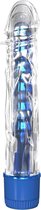 Pipedream Classix - Mr. Twister Metallic Vibe with Sleeve - Blue