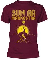 Sun Ra Heren Tshirt -XXL- Space Is The Place Rood