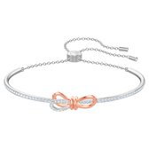 Swarovski 5447079 Armband Lifelong Bow bangle rose- en zilverkleurig