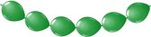 Doorknoopballon groen
