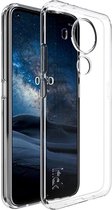 IMAK UX-5 Nokia 5.4 Hoesje Flexibel en Dun TPU Back Cover Transparant