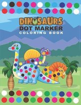 Dinosaurs dot marker Coloring book.