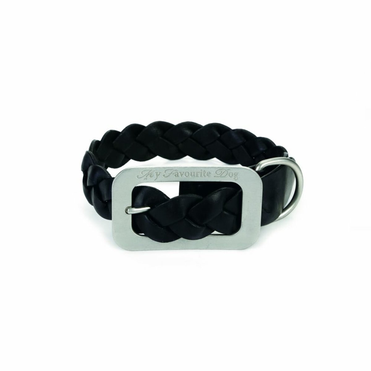 Leren halsband