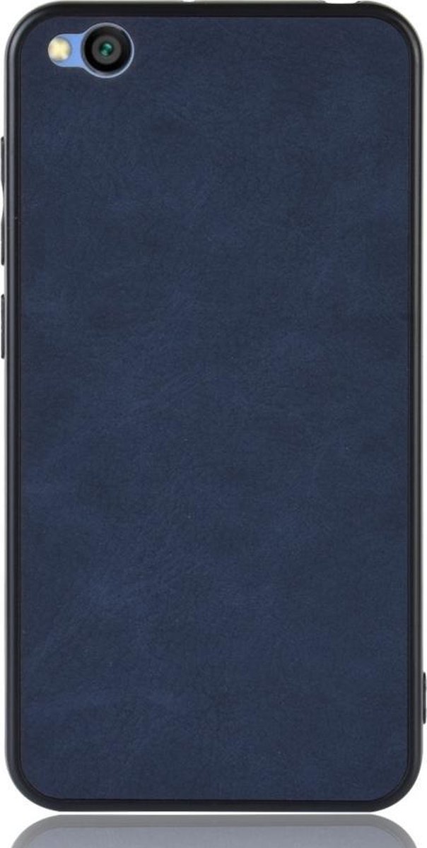 Mobigear Excellent Telefoonhoesje geschikt voor Xiaomi Redmi Go Hardcase Backcover Hoesje - Blauw