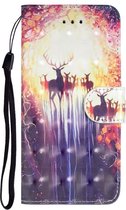 Apple iPhone 11 Pro Max Hoesje - Mobigear - Design Serie - Kunstlederen Bookcase - Deer - Hoesje Geschikt Voor Apple iPhone 11 Pro Max