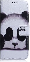 Mobigear Design Bookcase voor de Huawei P40 Lite 5G - Panda