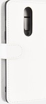 OnePlus 8 Hoesje - Mobigear - Classic Serie - Kunstlederen Bookcase - Wit - Hoesje Geschikt Voor OnePlus 8
