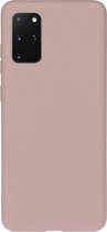 Samsung Galaxy S20 Plus Hoesje - Mobigear - Color Serie - TPU Backcover - Roze - Hoesje Geschikt Voor Samsung Galaxy S20 Plus