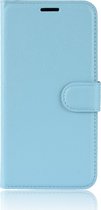 Realme C3 Hoesje - Mobigear - Classic Serie - Kunstlederen Bookcase - Blauw - Hoesje Geschikt Voor Realme C3