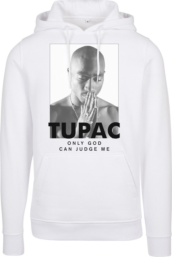Mister Tee Tupac - 2Pac Prayer Hoodie/trui - XS - Wit