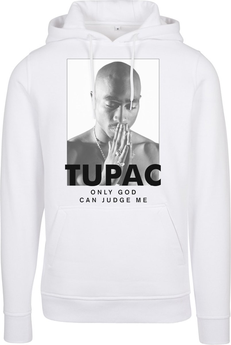Mister Tee Tupac 2Pac Prayer Hoodie/trui XS Wit