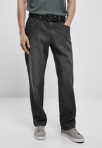 Urban Classics Loose Fit Jeans Jeans zwart W30L32 Katoen -