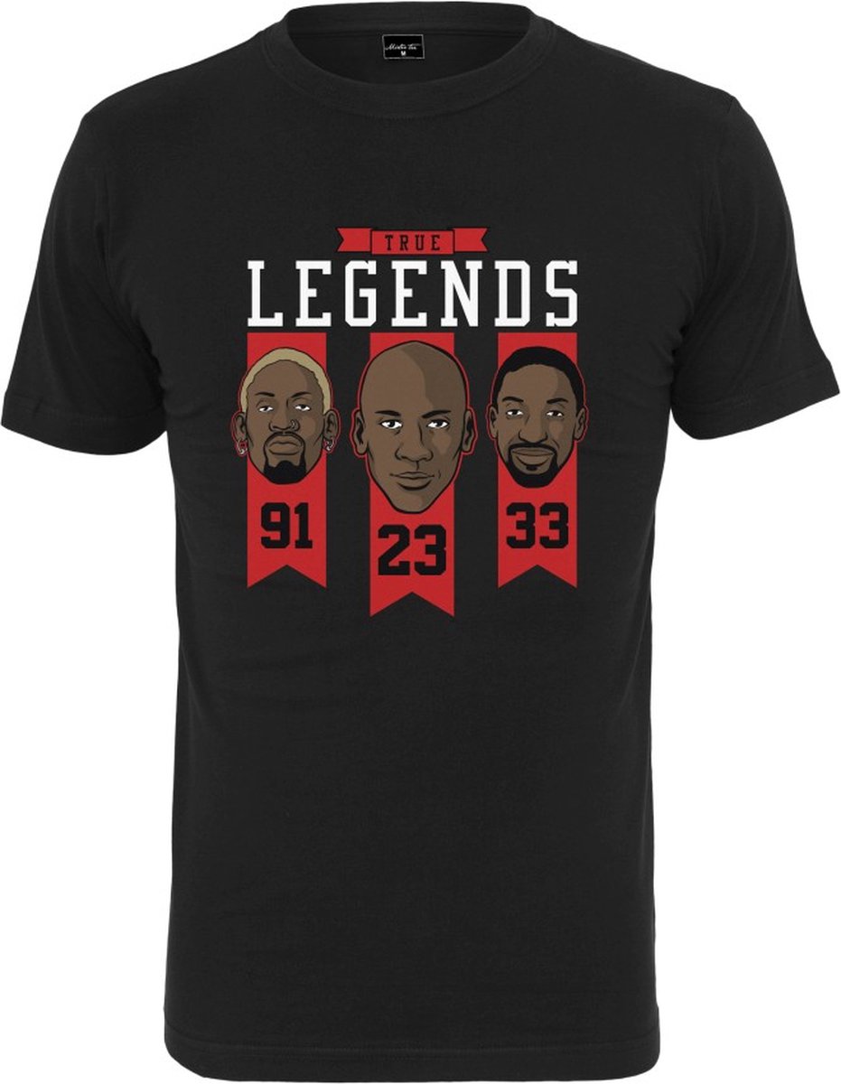Mister Tee True Legends Heren T-shirt XL Zwart