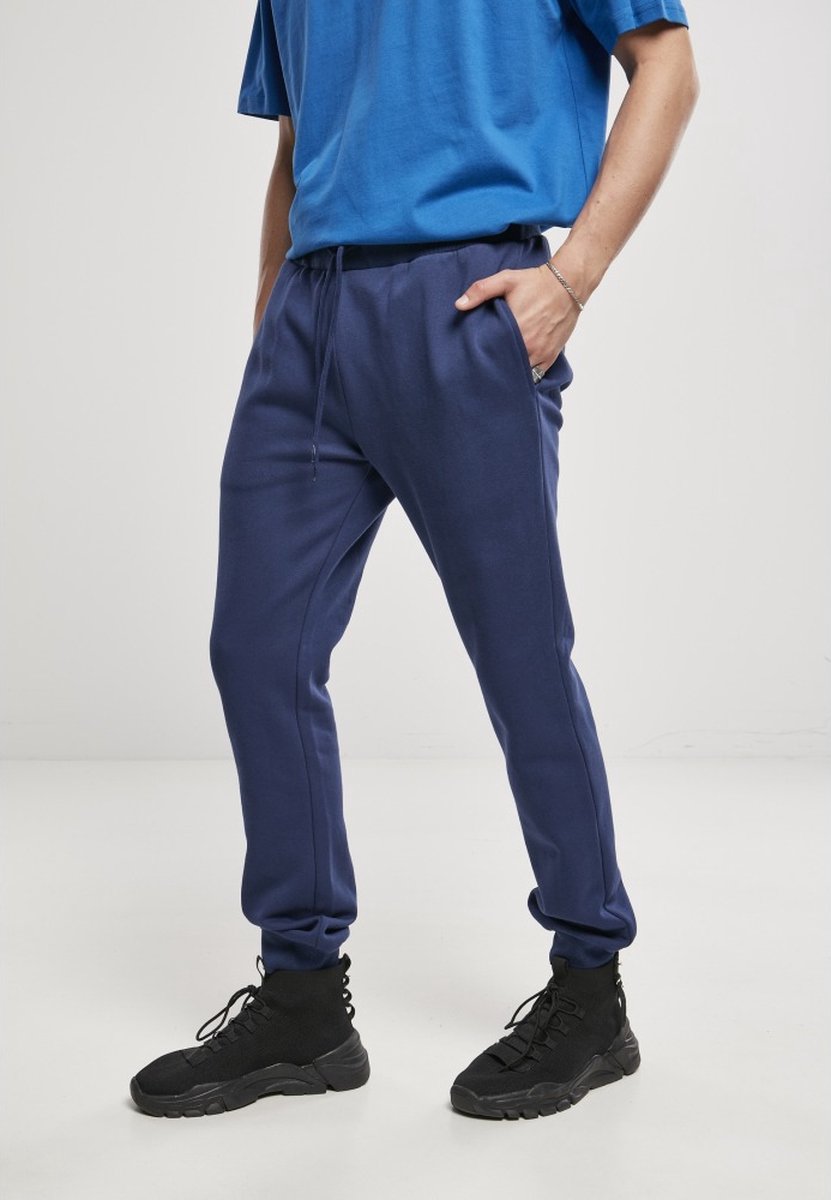 Urban Classics Organic Basic Heren joggingbroek 4XL Blauw