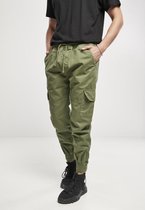 Urban Classics - Military Jogg Broek - L - Groen