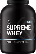Body Supplies - Supreme Whey Protein - 2000g - Banaan