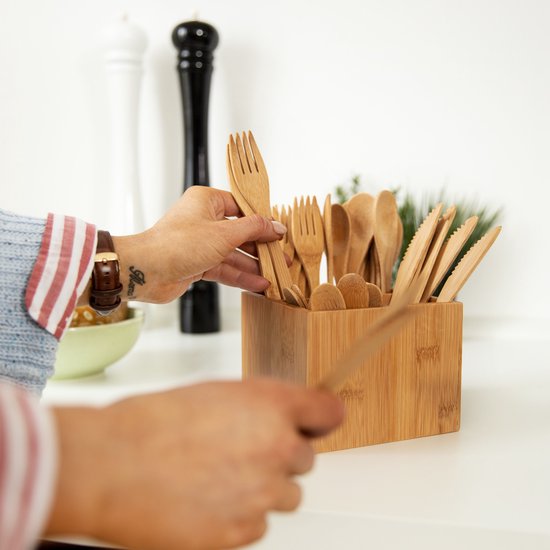Wegwerp Hout Mes 16,5cm (1.000 Stuks Wegwerp Hout Mes 16,5cm (1.000 Stuks