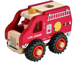 Simply for Kids Houten Brandweerauto